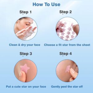 Cica oil acne stickers