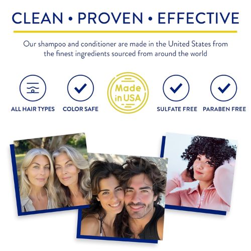 Routine Wellness Restorative Anti-Thinning Shampoo And Conditioner Set – Biotin-Infused, Color-Safe, Vegan Formula for Thinning Hair 5 Biotin Hair Care