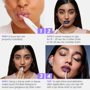 Lip stain peel off masque